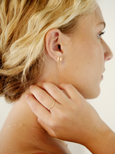 Carregar imagem no visualizador da galeria, Brinco Folha Duplo -  Ouro18k