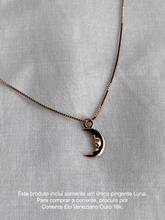 Carregar imagem no visualizador da galeria, Pingente Luna - Ouro18k