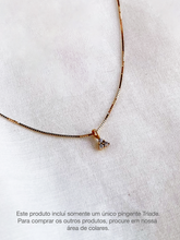 Carregar imagem no visualizador da galeria, Pingente Tríade - Ouro18k
