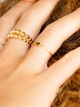 Carregar imagem no visualizador da galeria, Anel Mônaco Bolas - Ouro18k
