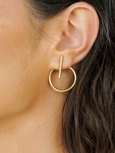 Carregar imagem no visualizador da galeria, Brinco Berlim - Ouro18k