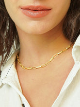 Carregar imagem no visualizador da galeria, Corrente Mônaco Elo Quadrado- Ouro18k