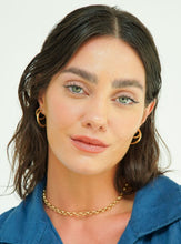 Carregar imagem no visualizador da galeria, Colar Lisboa Elo Português Ouro18k