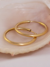 Carregar imagem no visualizador da galeria, Argola Redonda Média 2,0 cm 18k