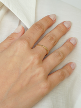Carregar imagem no visualizador da galeria, Anel Duplo Cruzado Cádiz - Ouro18k