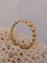 Carregar imagem no visualizador da galeria, Anel Mônaco Bolas - Ouro18k