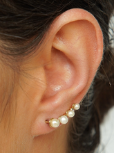 Carregar imagem no visualizador da galeria, Brinco Pérolas Córsega - Ouro18k
