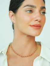 Carregar imagem no visualizador da galeria, Colar Lisboa Elo Português Ouro18k
