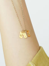 Carregar imagem no visualizador da galeria, Pingente Placa Mar- Ouro18k