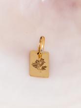 Carregar imagem no visualizador da galeria, Pingente Placa Coral - Ouro18k