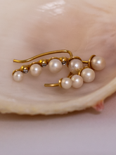 Carregar imagem no visualizador da galeria, Brinco Pérolas Córsega - Ouro18k