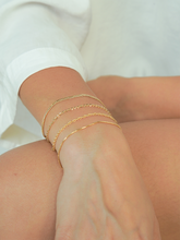 Carregar imagem no visualizador da galeria, Pulseira Elo Grumet Ouro 18K