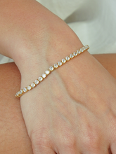 Carregar imagem no visualizador da galeria, Pulseira Riviera - Ouro18k