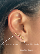 Carregar imagem no visualizador da galeria, Brinco Talin - Ouro18k

