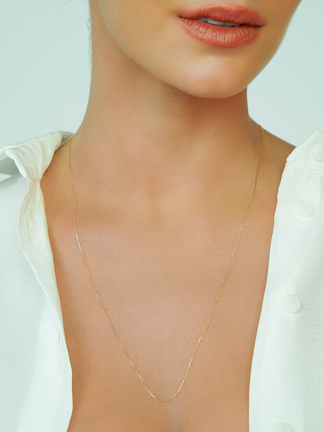 Corrente Elo Veneziano Ouro 18k