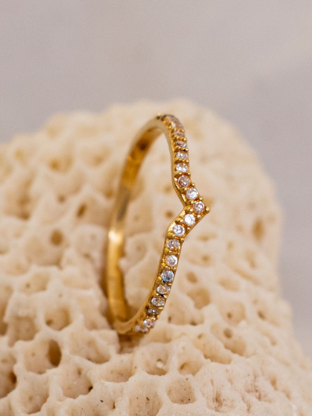 Anel Atenas- Ouro18k