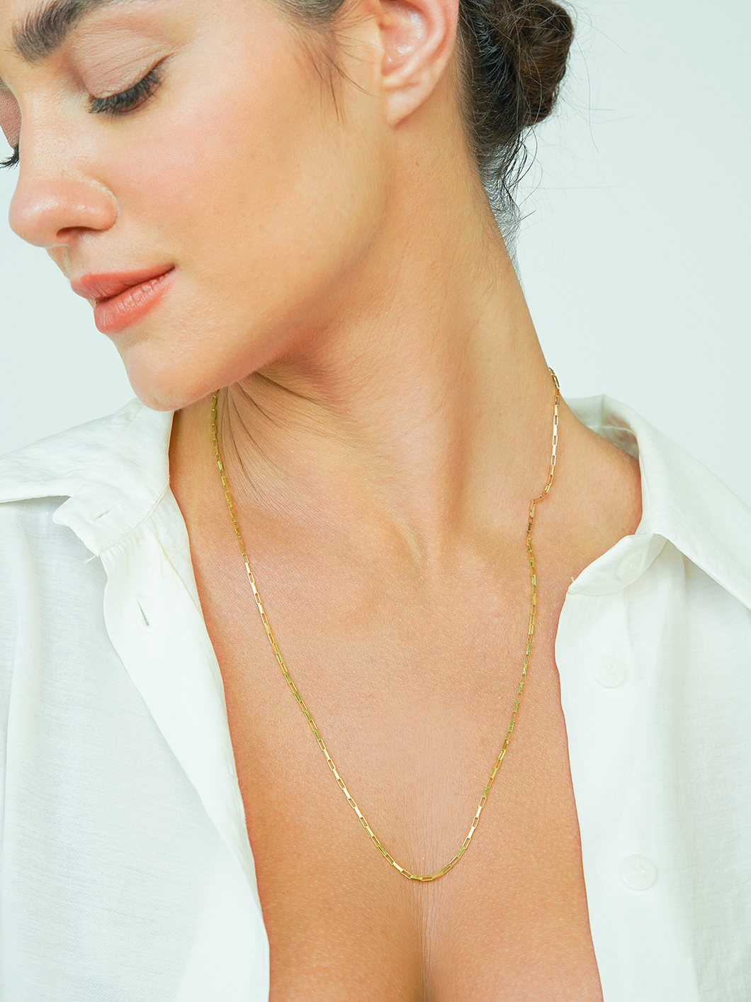 Corrente Hvar Longa - Ouro18k