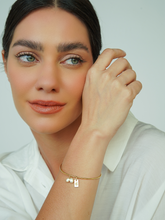 Carregar imagem no visualizador da galeria, Pulseira Roma Aro Ouro 18k
