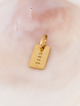 Carregar imagem no visualizador da galeria, Pingente Placa Mar- Ouro18k
